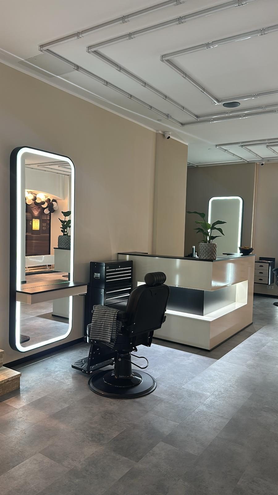 Innenansicht des Salons